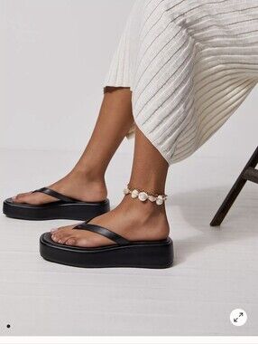 Seychelles Sunflower Platform Sandal